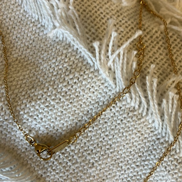 New Beautiful 18k Gold Plated Boho Necklace - Picture 5 of 5